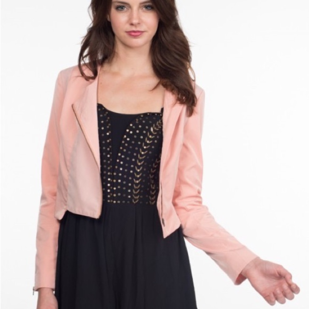 Half As Much Peach Jacket by Finders Keepers